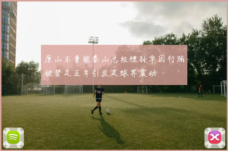 原山东鲁能泰山总经理孙华因行贿被禁足五年引发足球界震动